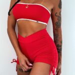 SHORT AURA VERMELHO