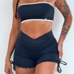 SHORT AURA PRETO