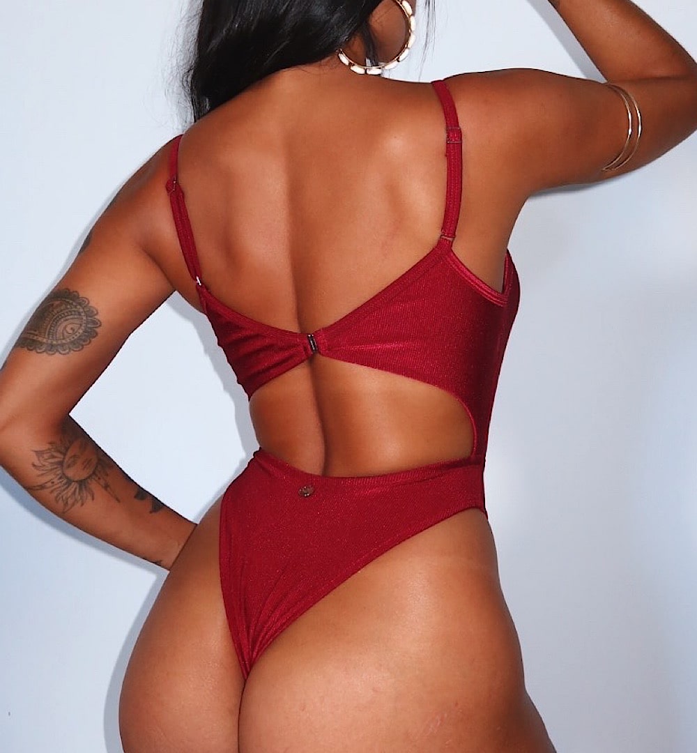 MAIÔ ANITTA VINHO TEXTURIZADO - Imagem 2